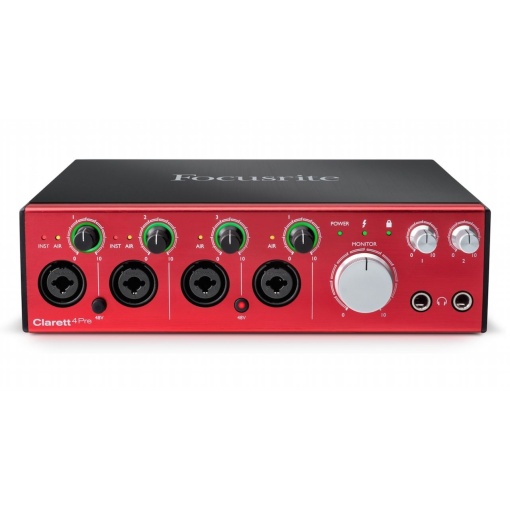 Alternative view of Focusrite Clarett 4 Pre Thunderbolt
