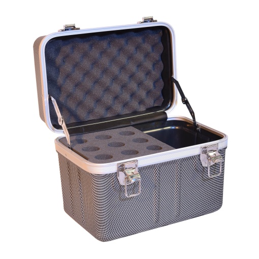 APOGEE  MIC-9 - Flight Case plastico para 9 microfonos