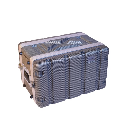 APOGEE  86U - Flight Case plastico 6U - 8 pulgadas
