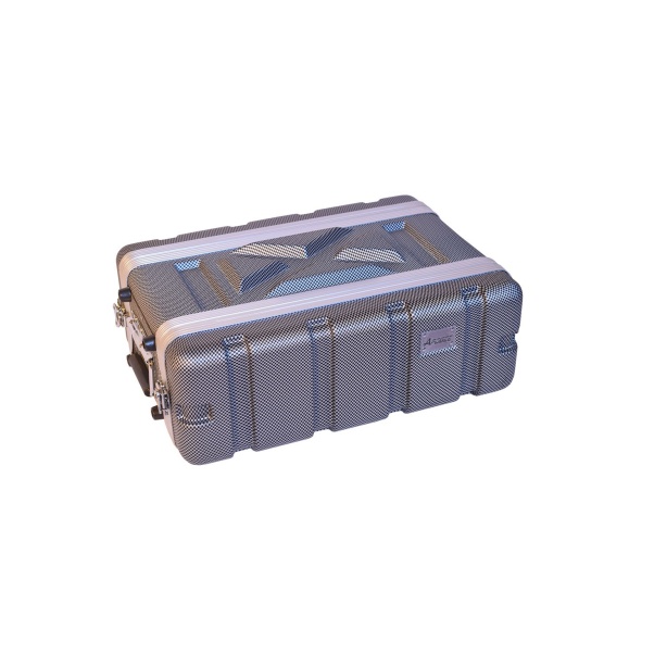 APOGEE  83U - Flight Case plastico 3U - 8 pulgadas