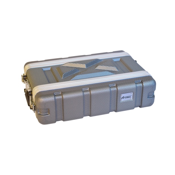 APOGEE  82U - Flight Case plastico 2U - 8 pulgadas