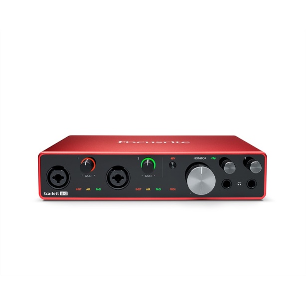 Focusrite Scarlett 8i6 (gen. 3) - Imagen 4