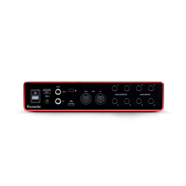 Focusrite Scarlett 8i6 (gen. 3) - Imagen 5