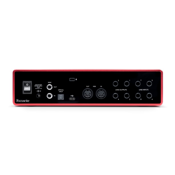 Focusrite Scarlett 18i8 (gen. 3) - Imagen 4