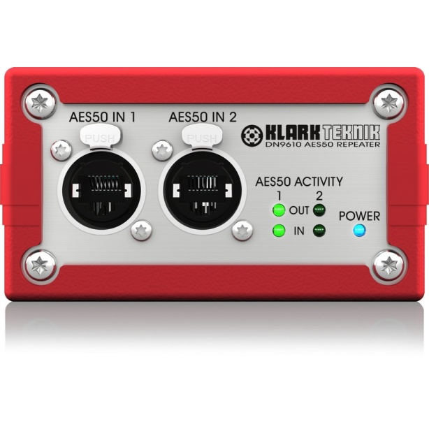 Klark Teknik DN9610 Conversor de red AES50, Dante, Midi / 64CH - Imagen 2