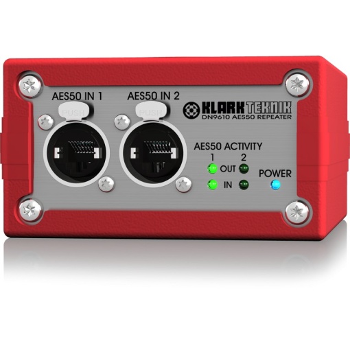 Klark Teknik DN9610 Conversor de red AES50, Dante, Midi / 64CH