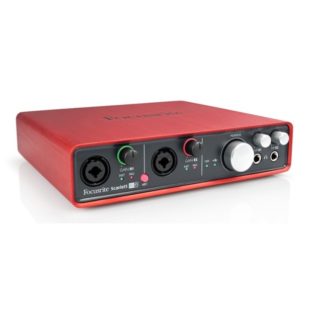 Focusrite Scarlett 6i6 Interfaz USB 6in 6Out