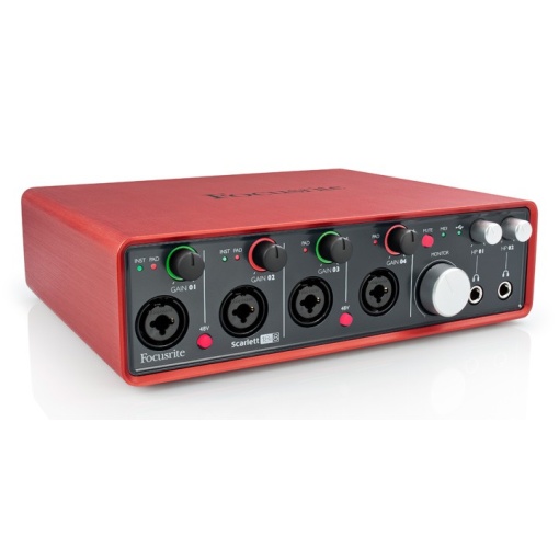 Focusrite Scarlett 18i8 Interfaz USB 18in 8Out