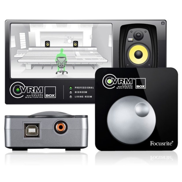 Focusrite VRM Box Monitoreo Referencia Virtual