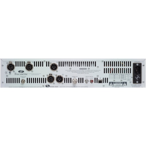 Alternative view of Focusrite Liquid Channel INTERFAZ