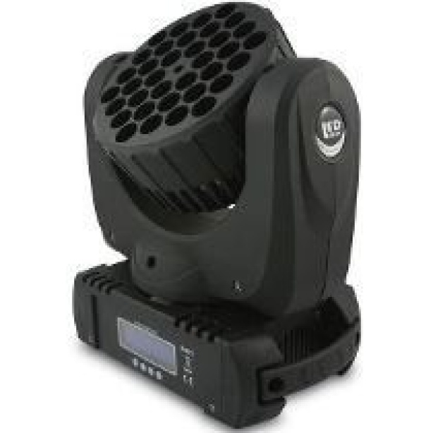 PLS 50  LED Wash de 36LED x 3W (R8/G10/B10/W8) Cabezal Movil