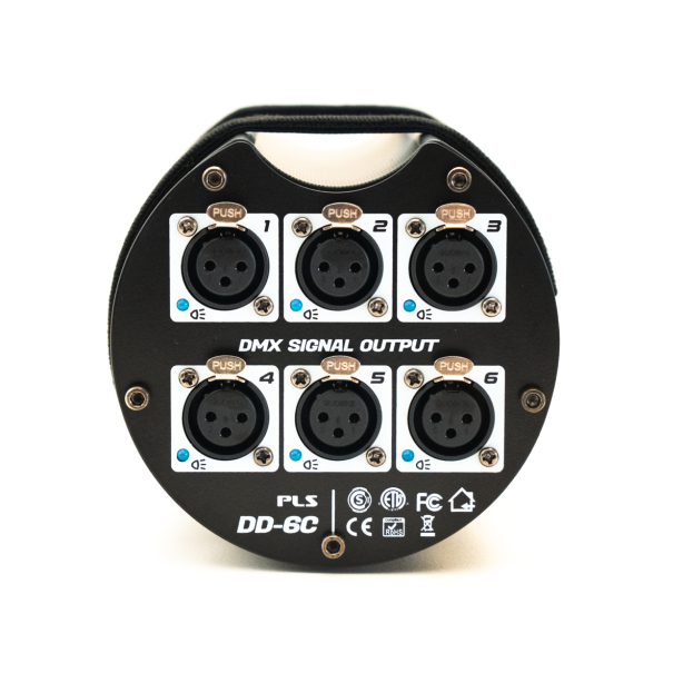 PLS- DD-6C 1in 6out + 1 DMX Thtru